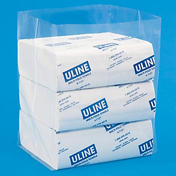 10 x 8 x 16" 2 Mil Gusseted Poly Bags S-11076