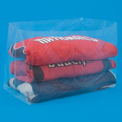 2 Mil Drawstring Bags 16 x 24, Clear - ULINE - Carton of 500 - S-11056