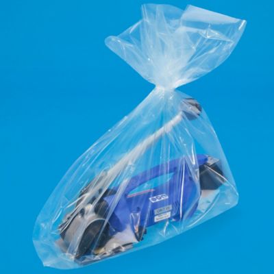 Poly Plastic Bags 20 x 18 x 36, 3 Mil Gusseted, Clear - ULINE - Carton of 100 - S-7508