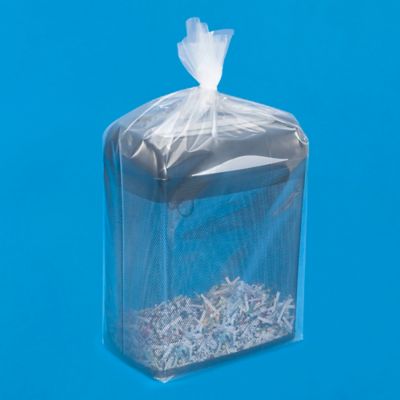 600 Pack Clear Poly Gusset Bags on Roll 12 x 10 x 30