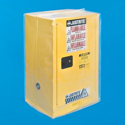 24 x 20 x 48" 4 Mil Gusseted Poly Bags S-11085