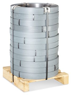 Zinc Coated Steel Strapping Skid Lot - 1/2" x .020" x 3,087' S-11088S