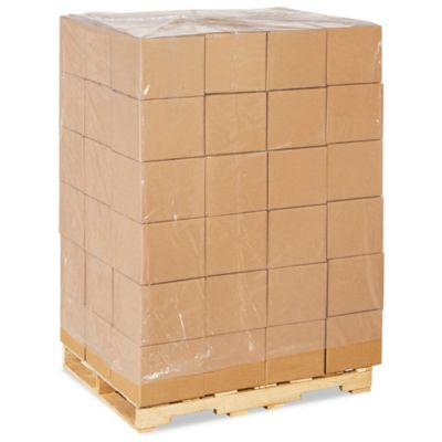 48 x 36 x 80" 2 Mil Clear Pallet Covers S-11092