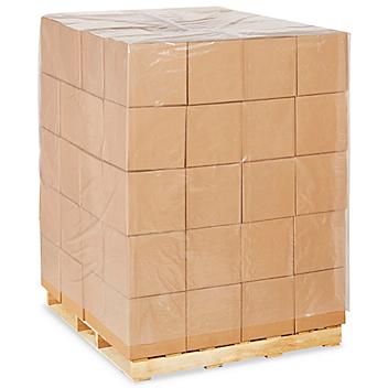 51 x 49 x 85" 2 Mil Clear Pallet Covers S-11093
