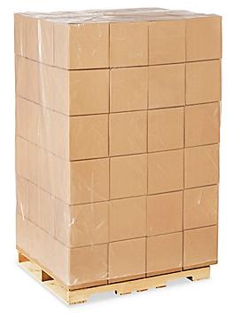 54 x 44 x 96" 3 Mil Clear Pallet Covers S-11099