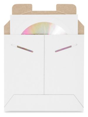 White Tab Locking Stayflats&reg; #9 - 6 x 6" S-1110