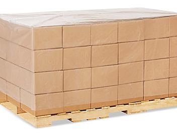 72 x 42 x 54" 3 Mil Clear Pallet Covers S-11100