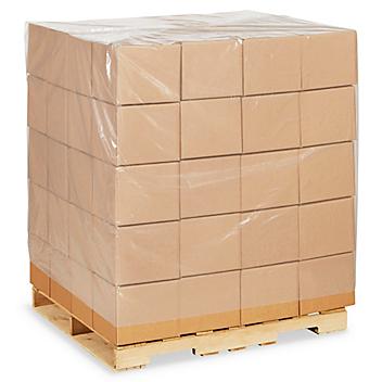 54 x 44 x 72" 4 Mil Clear Pallet Covers S-11103