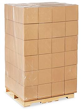 48 x 46 x 96" 2 Mil Clear Pallet Covers S-11106