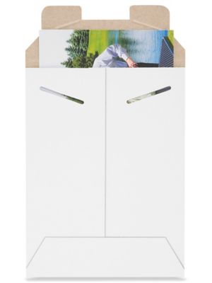 White Tab Locking Stayflats&reg; #1 - 6 x 8" S-1111