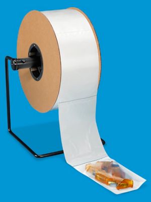 4 x 6" 2 Mil White Back Bags on a Roll S-11117
