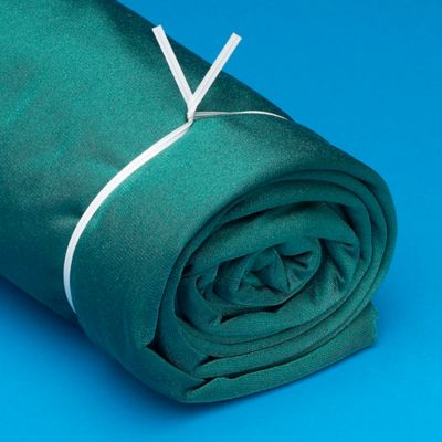 Plastic Pre-Cut Twist Ties - 18", White S-11130W