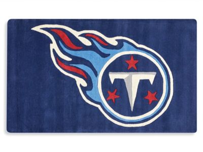 Tennessee Titans 30'' x 18'' Logo Turf Mat - Brown