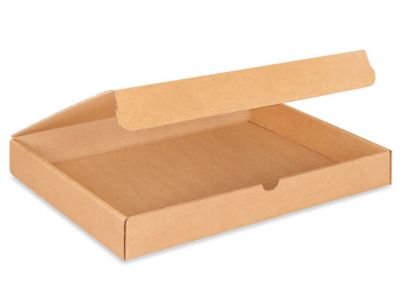 15 1/8 x 11 1/8 x 2" Kraft Literature Mailers S-11224