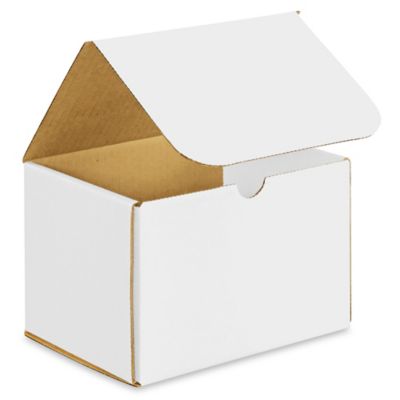 7 x 5 x 5" White Indestructo Mailers S-11235