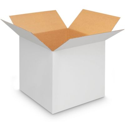 White Boxes, White Shipping Boxes, White Cardboard Boxes in Stock - ULINE