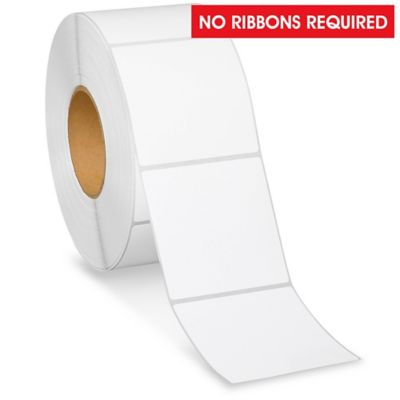 Industrial Direct Thermal Labels - 3 1/2 x 3 1/2" S-11271