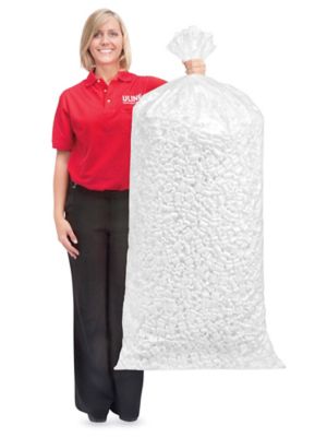 Uline UPSable Peanuts - White Anti-Static, 7 Cu. Ft. Bag S-1128