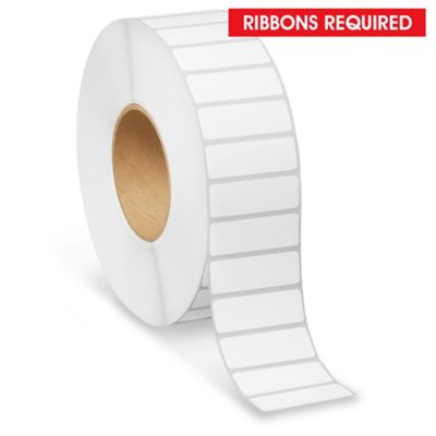 Industrial Thermal Transfer Labels - 2 1/4 x 3/4", Ribbons Required S-11290
