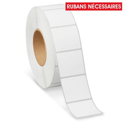 Industrial Thermal Transfer Labels - 2 1/4 x 2", Ribbons Required S-11291