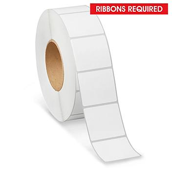Industrial Thermal Transfer Labels - 2 1/4 x 2", Ribbons Required S-11291