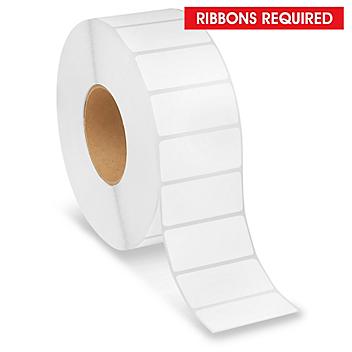 Industrial Thermal Transfer Labels - 2 3/4 x 1 1/4", Ribbons Required S-11293