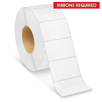 Industrial Thermal Transfer Labels - 3 1/4 x 2", Ribbons Required S-11294