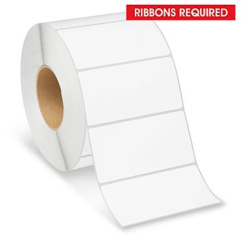 Industrial Thermal Transfer Labels - 5 x 2 1/2", Ribbons Required S-11296