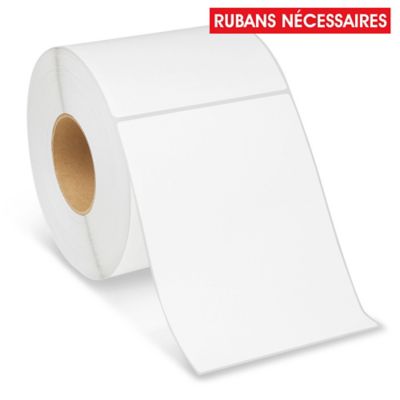 Industrial Thermal Transfer Labels - 6 x 8", Ribbons Required S-11298