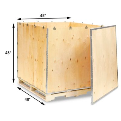 Panneau perforé en bois – 48 x 24 po H-2683 - Uline