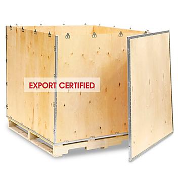 Wood Crate - 48 x 48 x 48" with Pallet S-11303
