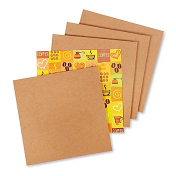 18 x 18" Chipboard Pads - .022" thick S-11309