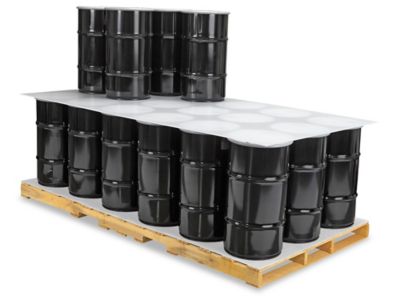 48 x 96" Plastic Corrugated Pads - Natural S-11312NAT