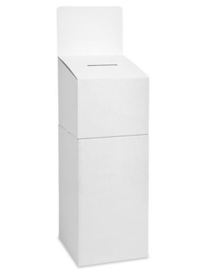 Cajas de cartón corrugado blanco, 14 x 14 x 14 , cubo para $1.97 En línea