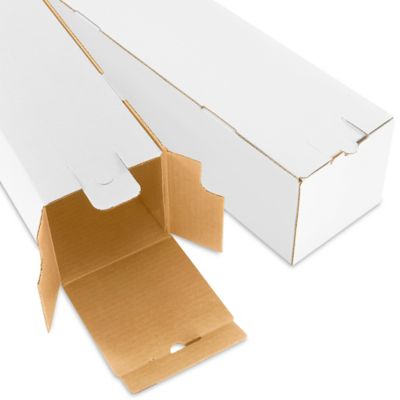 Square Tubes - 5 x 5 x 18", White S-11345