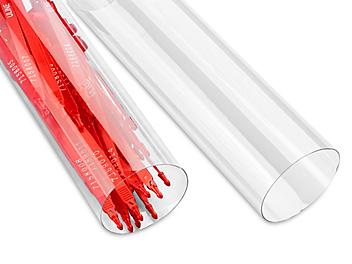 Clear Plastic Tubes - 3 x 36" S-11362