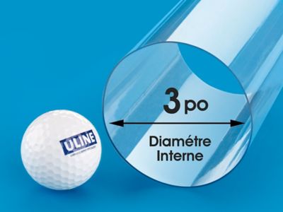 Lot De 6 Tubes De Rangement En Acrylique Transparent - Avec Couvercle, Portable - Pour Petits Objets, Collection - 10