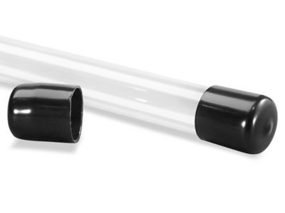 Clear plastic end caps discount