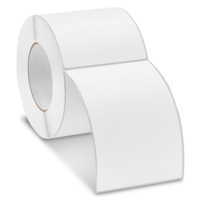 Block Out Labels - White, 4 x 6" S-11411W