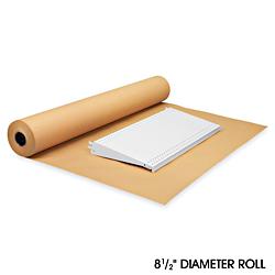 60 lb Kraft Paper Roll - 60 x 600' - ULINE - S-11419