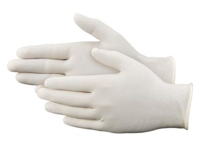  Uline Industrial Latex Gloves - Powder-Free, 7 Mil