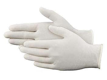 Uline Industrial Latex Gloves - Powder-Free, 7 Mil, Large S-11428L
