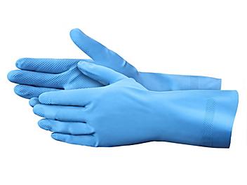 Chemical Resistant Latex Gloves - Unlined, Medium S-11433M