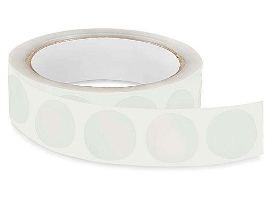 Removable Adhesive Circle Labels - Clear, 1 S-11441C - Uline