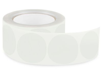  Removable Adhesive Circle Labels - 2"