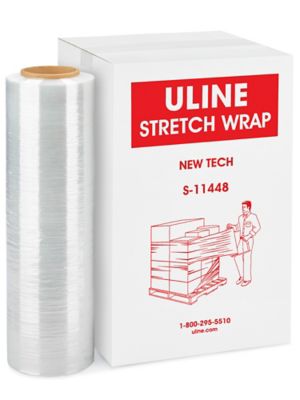 New Tech Stretch Film - 65 gauge, 17.5" x 1,500' S-11448