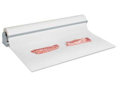 Item No. 163a Bleached White Butcher Roll, 15 in. x 1,000 ft Dimensions:  Bleached White Butcher Roll, 15 in. x 1,000 ft. 40 pound thick paper Detail  Page