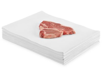 Butcher Paper Sheets - White, 18 x 24 - ULINE - Bundle of 1,250 - S-15675