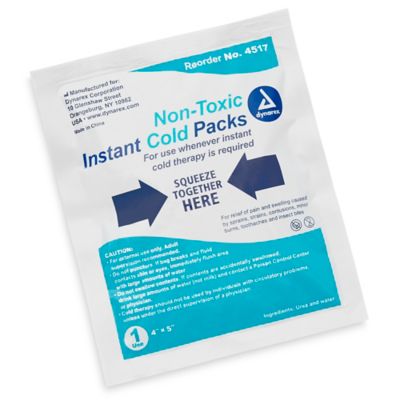 Instant Ice Packs - 4 x 5 S-11477 - Uline