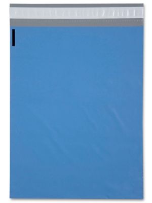 Poly Mailers - 12 x 15 1/2", Blue S-11483BLU